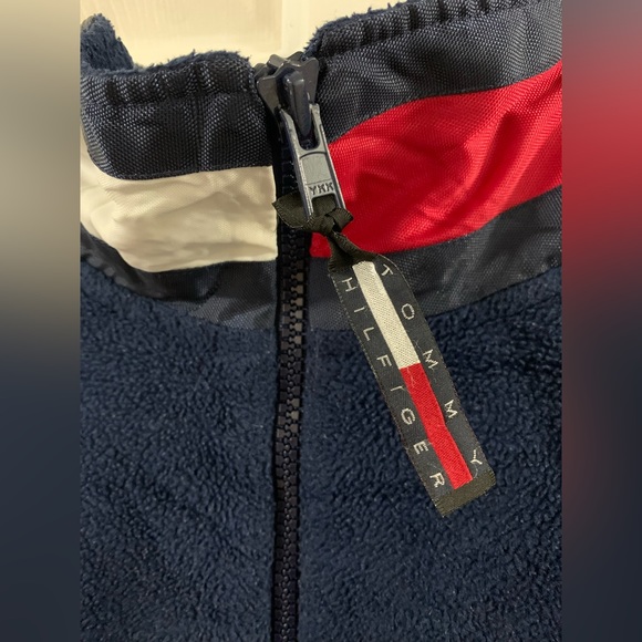 Vintage Tommy Hilfiger Fleece Size Large - Picture 4 of 5